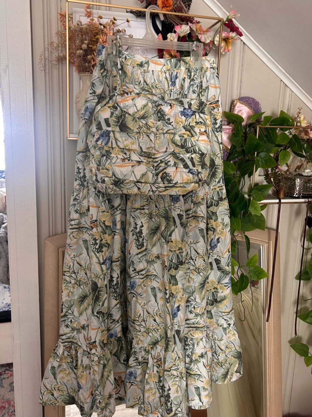 Abercrombie & Fitch floral set sz M - Picture 5 of 11